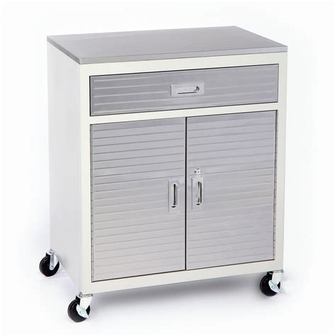 ultrahd one drawer cabinet with stainless steel top|Amazon.com: Seville Classics UltraHD Heavy Duty .